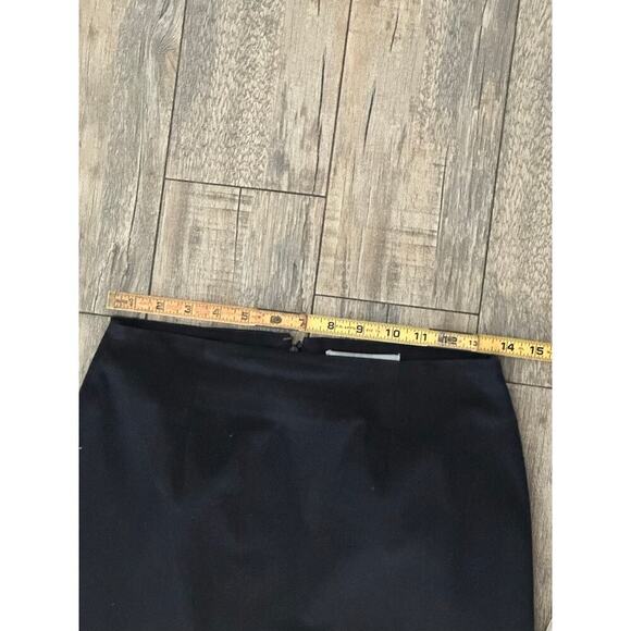 The Last Best Place Catalog Black Cotton Blend Fringe Bottom Skirt Size M - Picture 4 of 6